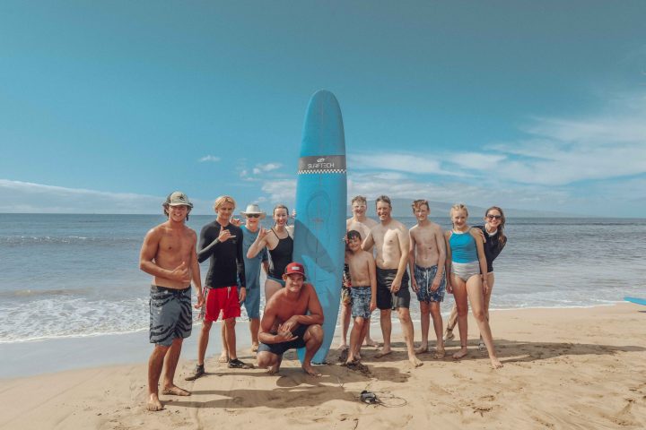 Local Pros Maui group surf lessons